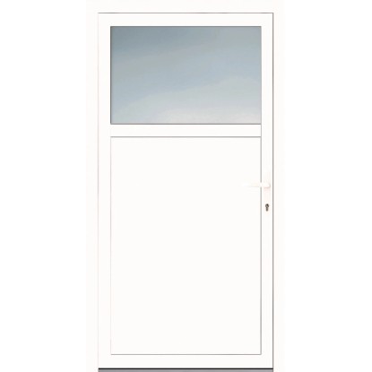 Panto Plastové vedľajšie vchodové dvere Premium SMK510, biela, 98 x 198 cm, P