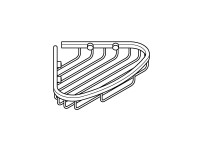 GROHE Drôtený mydelník BAUCOSMOPOLITAN veľ. S (40664001)