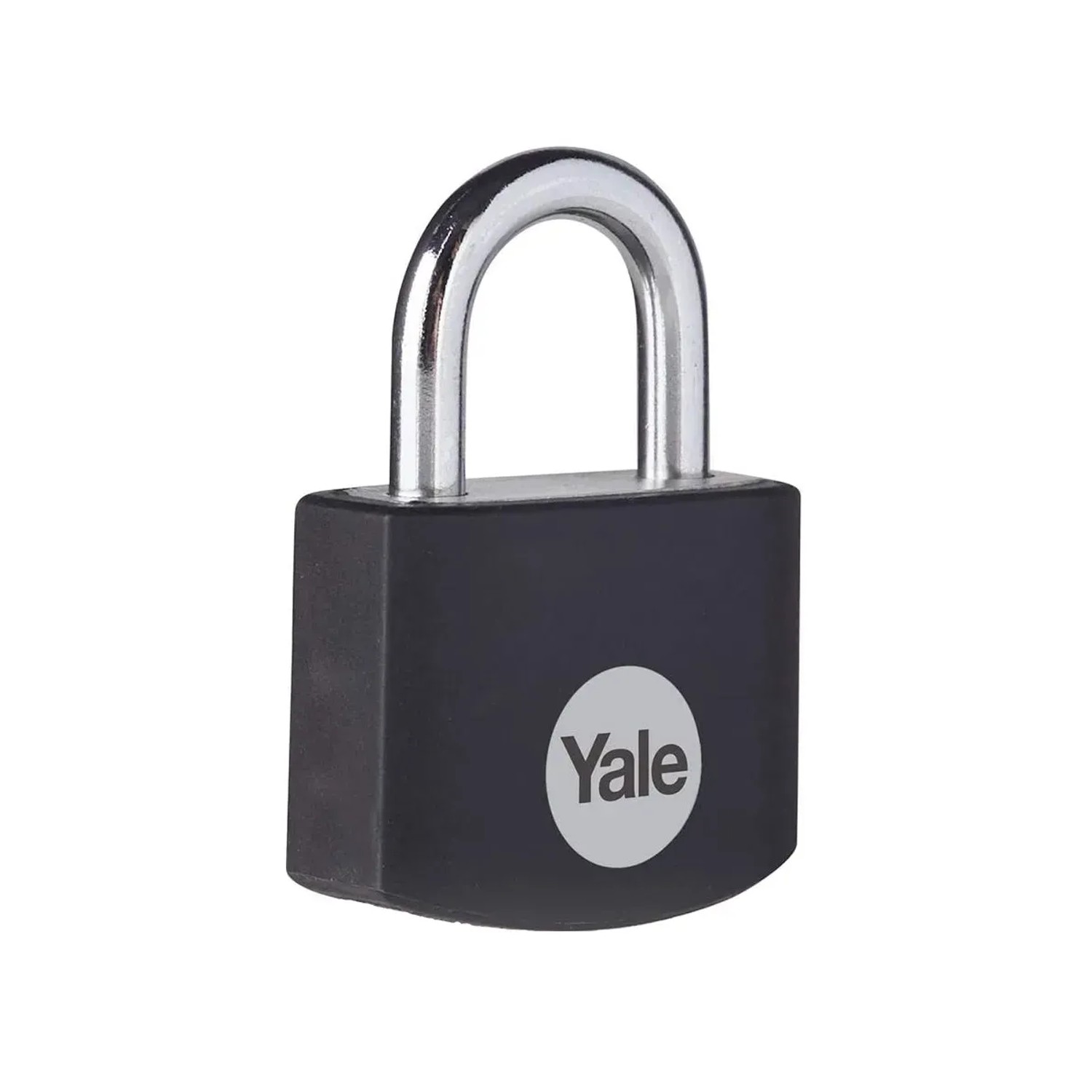 E-shop Yale Visiaci zámok YE3B/25/112/1, 3 kľúče, čierny, 44 x 29 x 15 mm