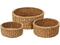 Koopman 3dielna súprava košov z morskej trávy