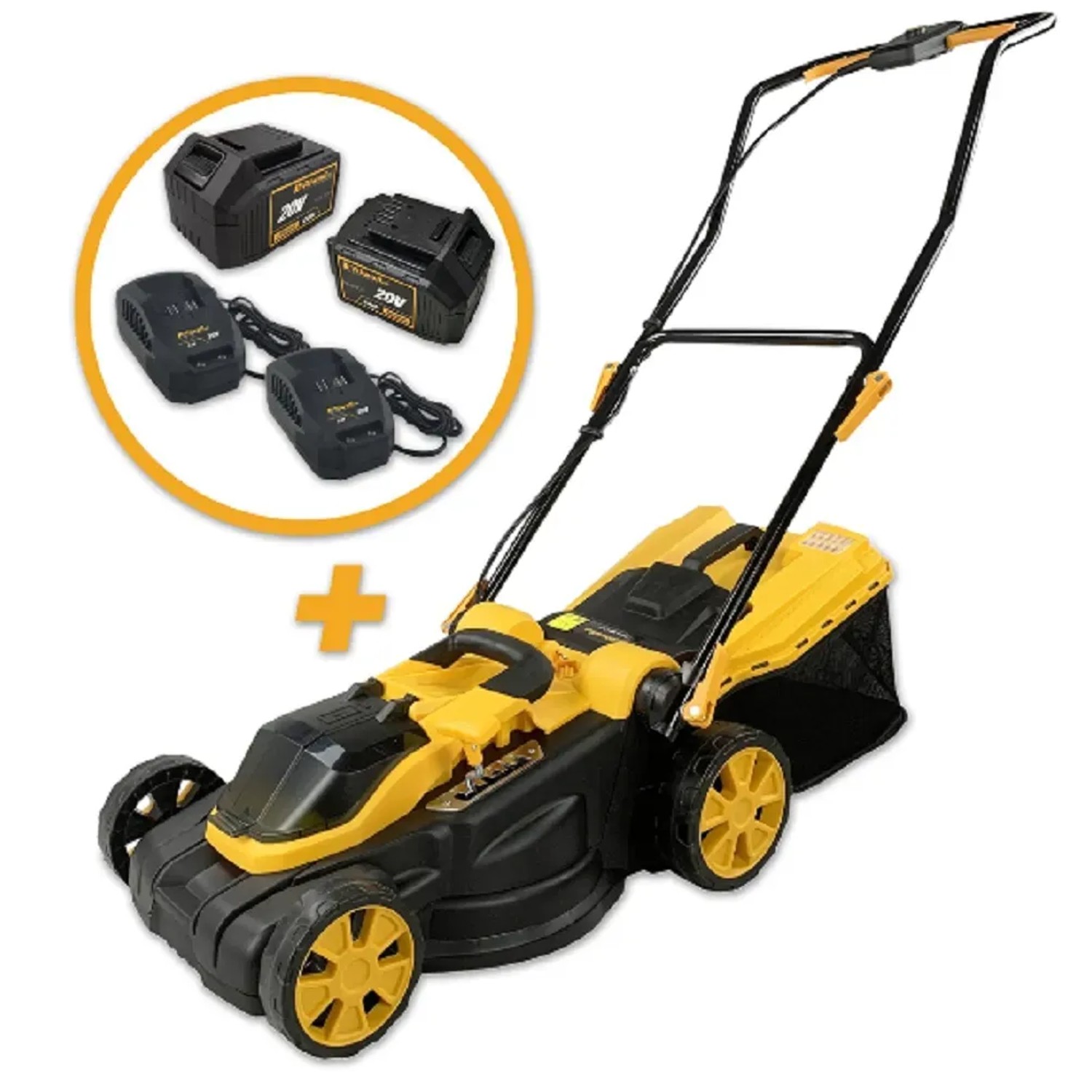 E-shop Riwall Pro Aku kosačka set RALM 3820