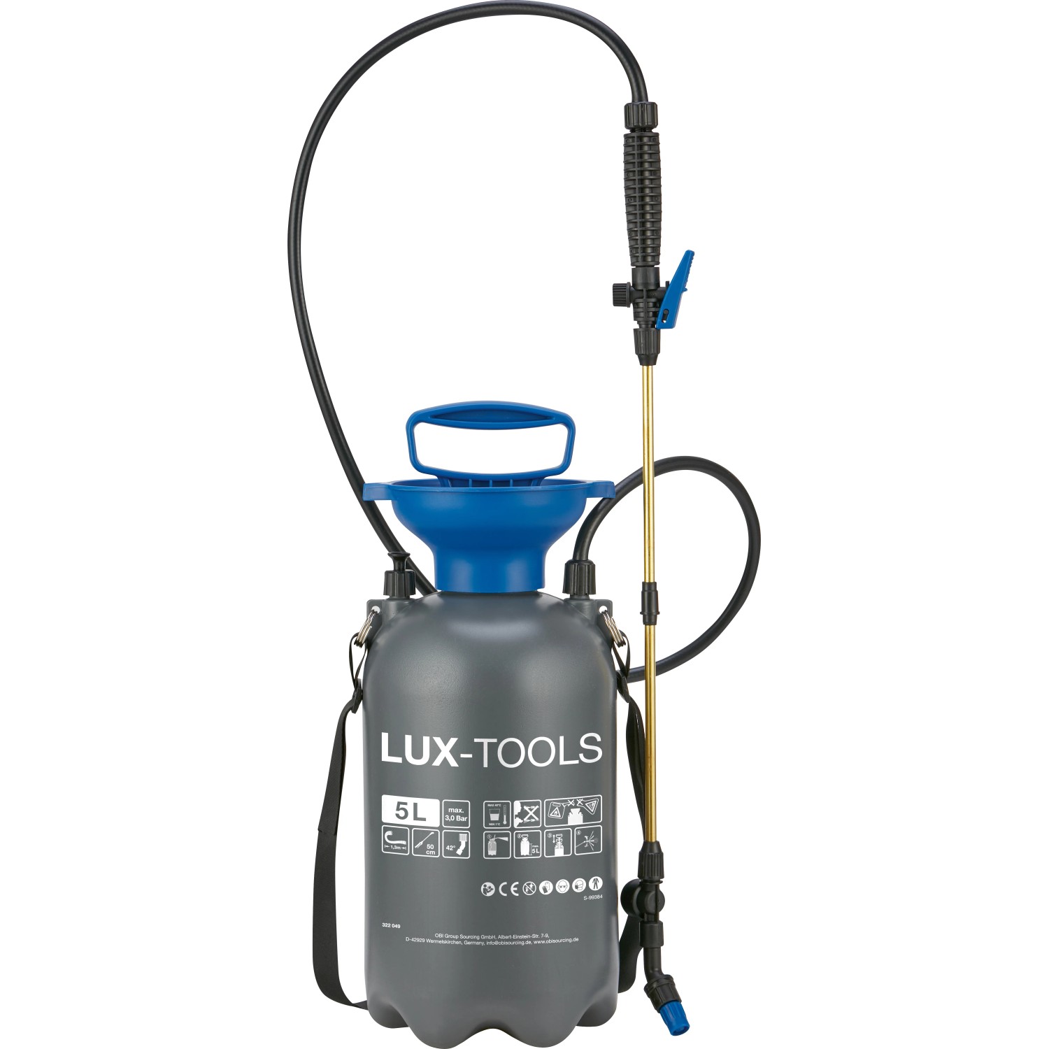 E-shop LUX-TOOLS Tlakový postrekovač 5 l