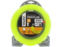 Skana Žacia struna Premium, okrúhly profil, žltá, pr. 3 mm x 28 m