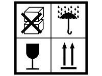Tabuľka Značenie obalov 150 mm x 150 mm