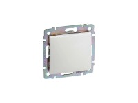 Legrand Tlačidlo - spínací kontakt Valena, 10 A - 250 V, biela