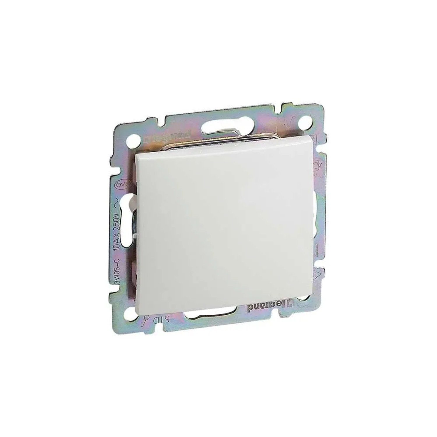 E-shop Legrand Tlačidlo - spínací kontakt Valena, 10 A - 250 V, biela