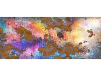 Bondecor Obraz, tlačené plátno Abstrakt 50 x 120 cm