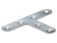 Hettich Oceľový T-spojovací uholník 55 mm x 80 mm x 15 mm