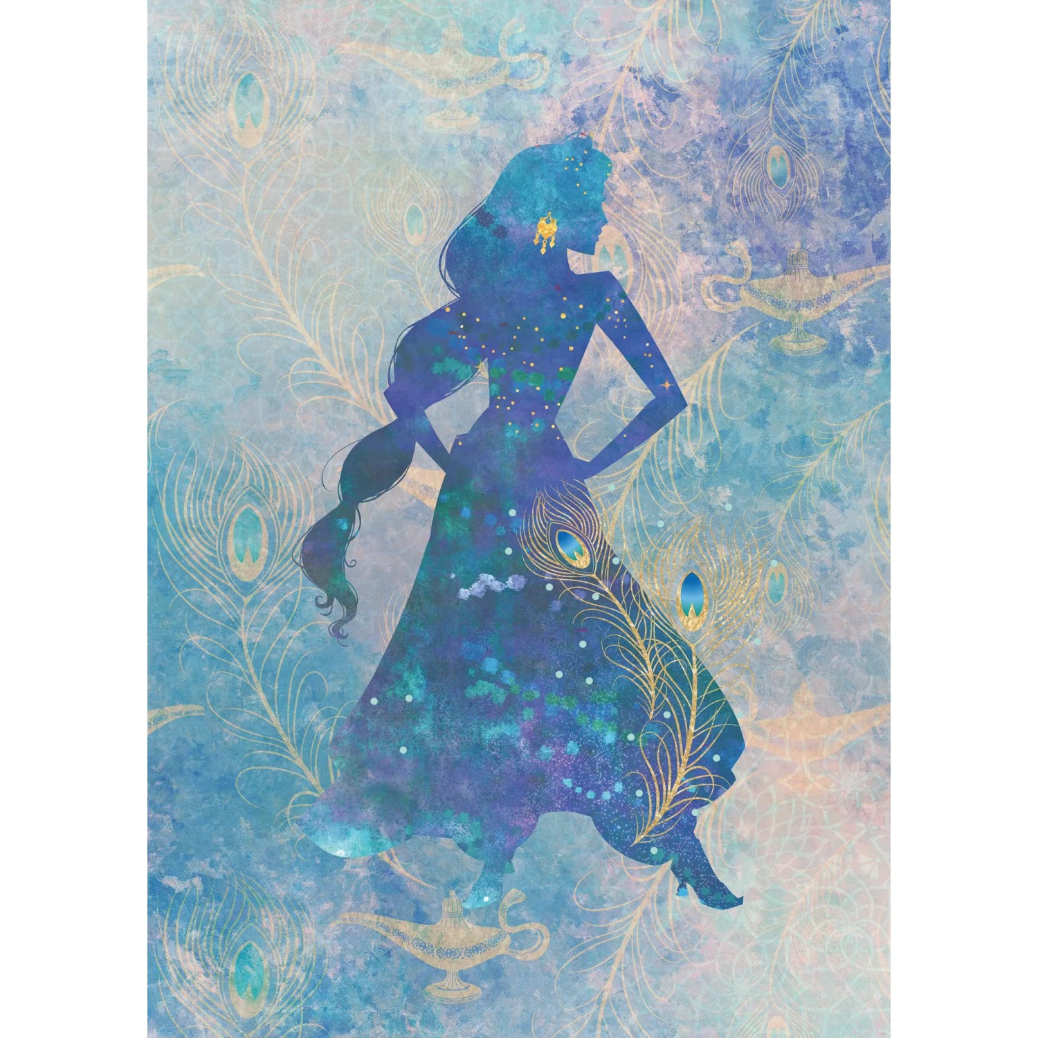 E-shop Komar Vliesová fototapeta Jasmin Silhouette 200 x 280 cm