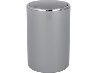 Wenko Kozmetický odpadkový kôš s výkyvným vekom Inca, sivá, 5 l