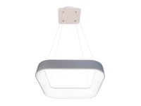Ecolite LED závesné svietidlo NEST 40W 2600lm 2700-6500K, sivá, 45 x 45 x 10 cm