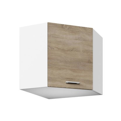 Black&White Style Horná rohová skrinka Lina UN60, 57 x 58,6 x 58,6 cm