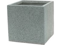 Kvetináč Revens drsný 29 cm x 30 cm x 30 cm svetlosivý