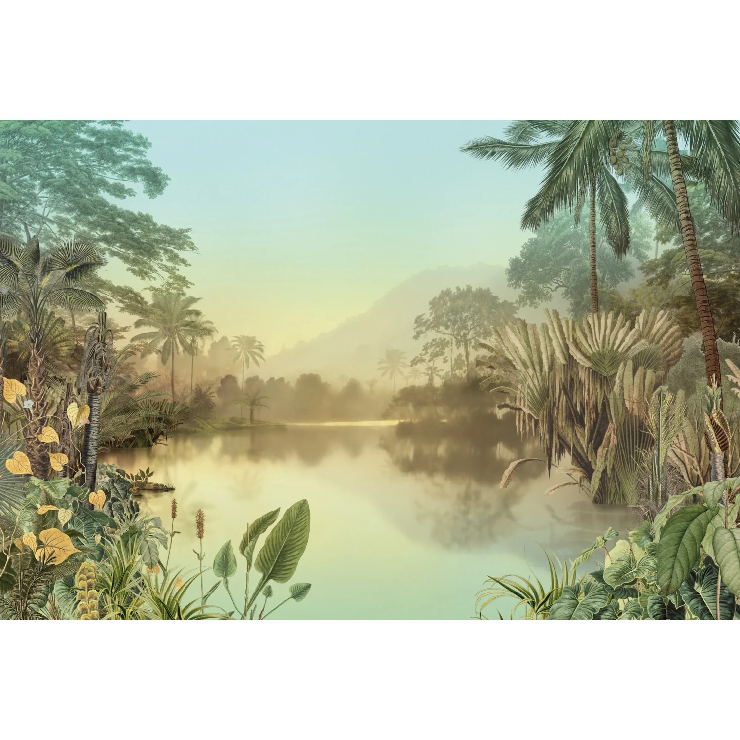 E-shop Komar Vliesová fototapeta Lac Tropical 400 x 270 cm