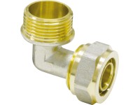 PIPETEC Závitové koleno SFWA1604 medené, 16x2 - R 1/2