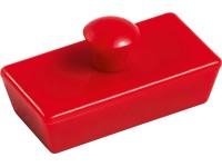 LUX Magnet obdĺžnikový červený, 4 ks LUX Magnet obdĺžnikový červený, 4 ks