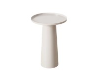 Boltze Home Odkladací stolík Jacky béžový pr. 28 x 45 cm