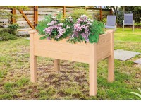 Maone Drevený vyvýšený záhon hrúbka hr. 18 mm, 100 x 60 x 75 cm