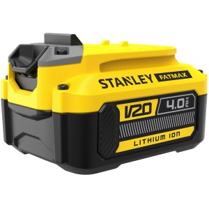 Stanley Fatmax V20 18V/4Ah batéria pre elektrické náradie, žltá/čierna.