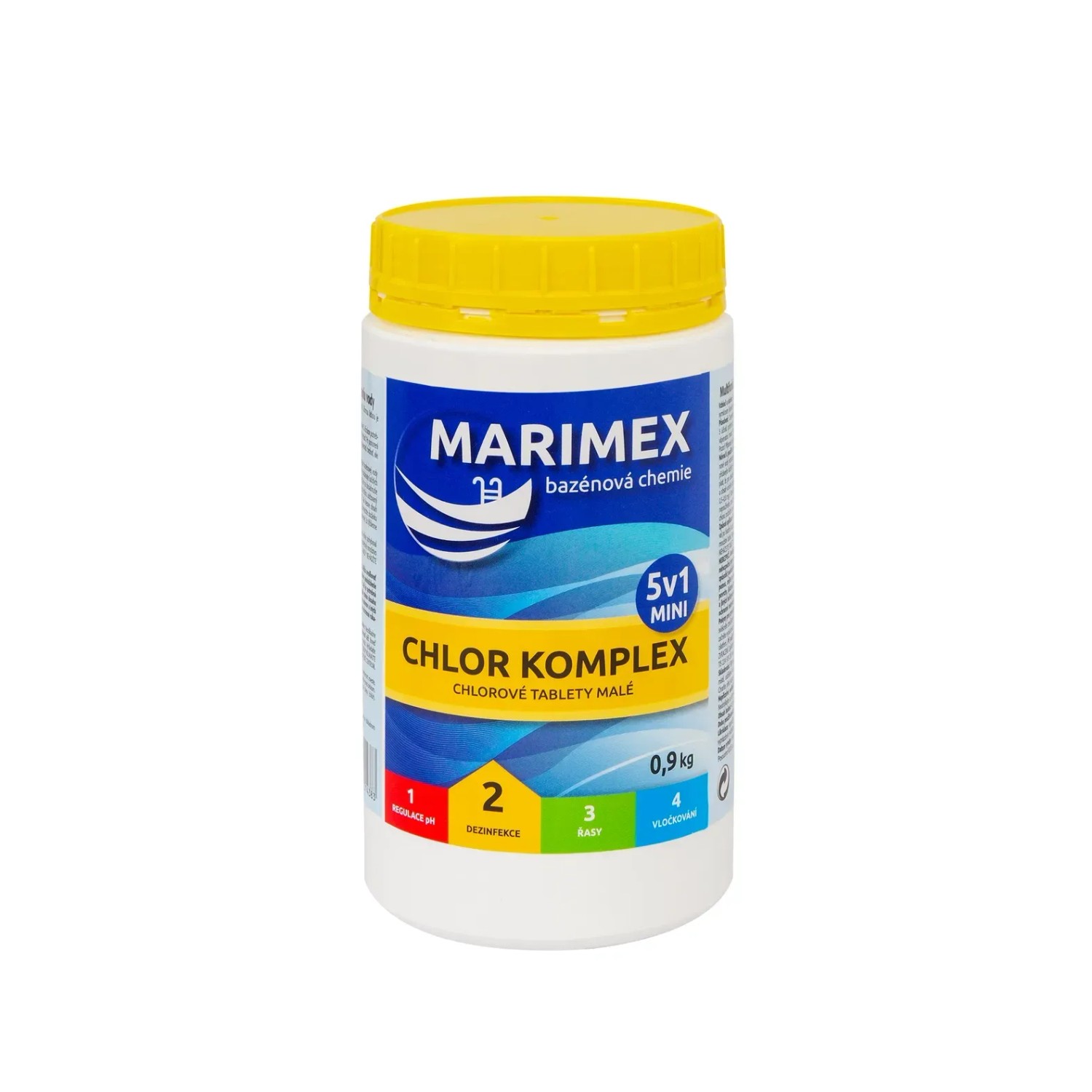 E-shop MARIMEX Chlórové tablety CHLOR KOMPLEX MINI 5v1 0,9 kg