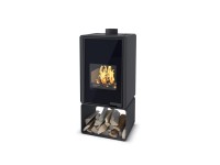 HS Flamingo Krbové kachle DELUXE PENTAI, čierna 545x1111x450 mm