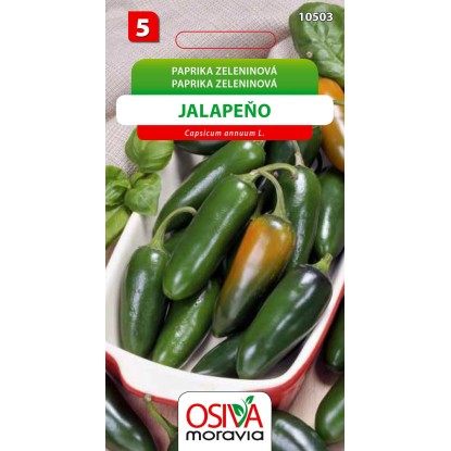 Semienka Paprika zeleninová Jalapeňo (Capsicum annuum L.)