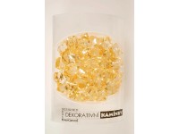EverGreen Kamienky dekoratívne oválne PVC, žltá, 200 g