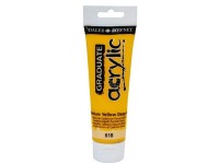 Daler Rowney Akrylová farba GRADUATE kadmium žlté tmavé, 120 ml
