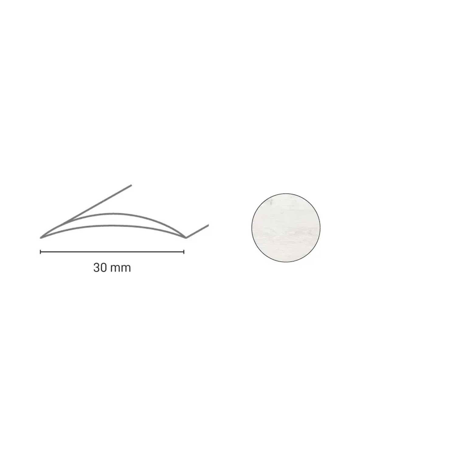 E-shop Döllken Profiles Prechodový profil DP 03 S Samolepiaca 30 x 930 mm, dub foster