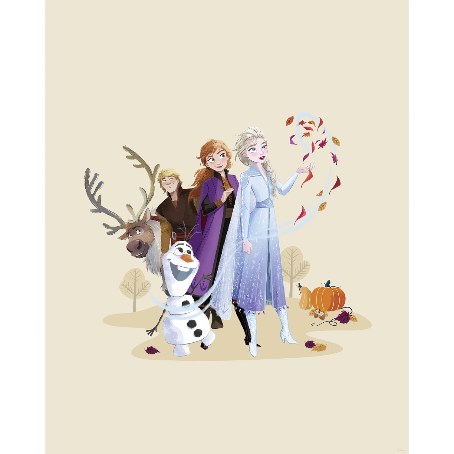 E-shop Komar Plagát Disney Frozen Autumn Feeling 40 x 50 cm