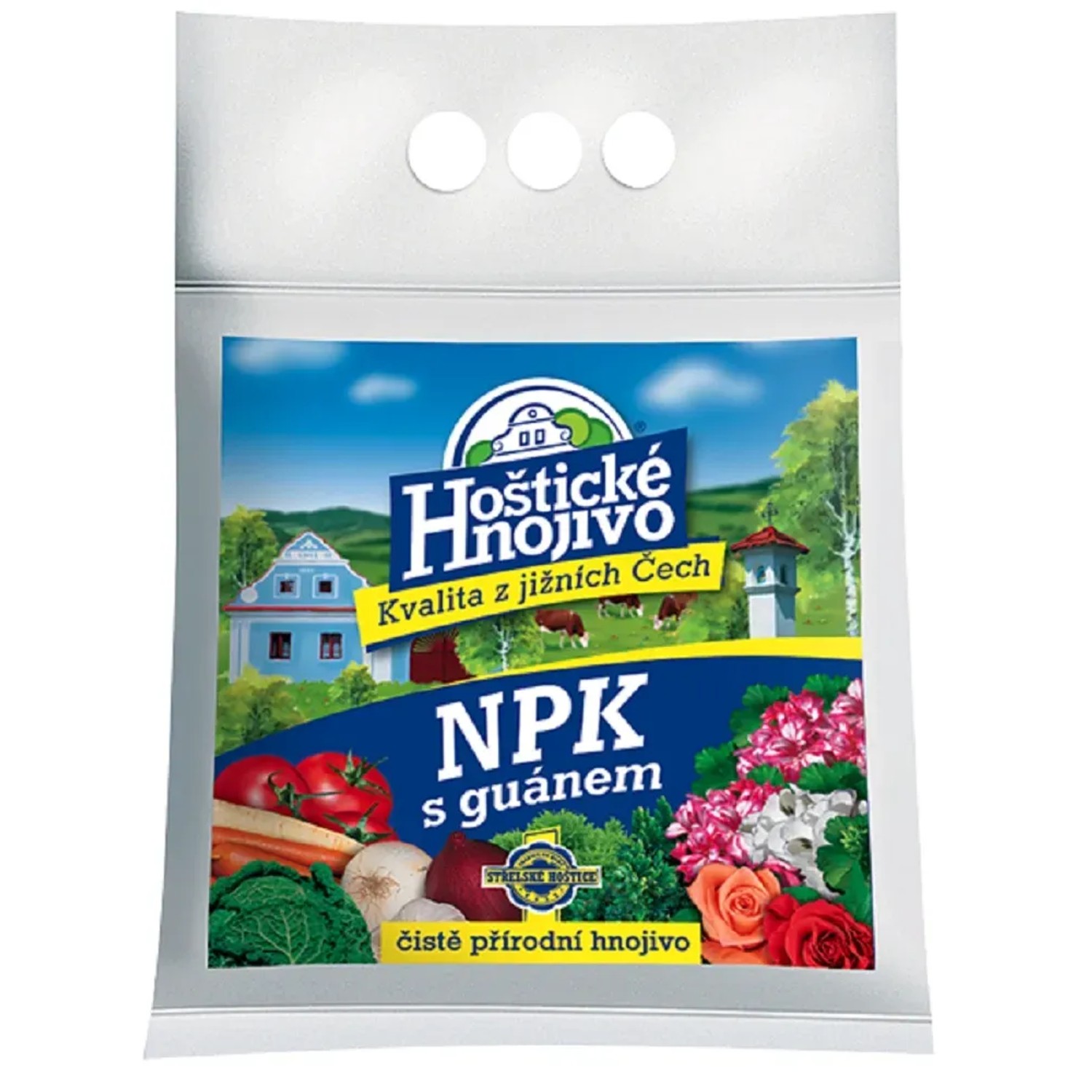 E-shop Hoštické hnojivo NPK s guánom 2,5 kg