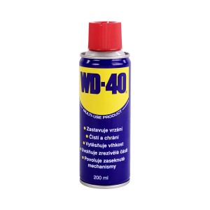 WD-40 multifunkčný produkt, 200ml sprej pre starostlivosť o auto.
