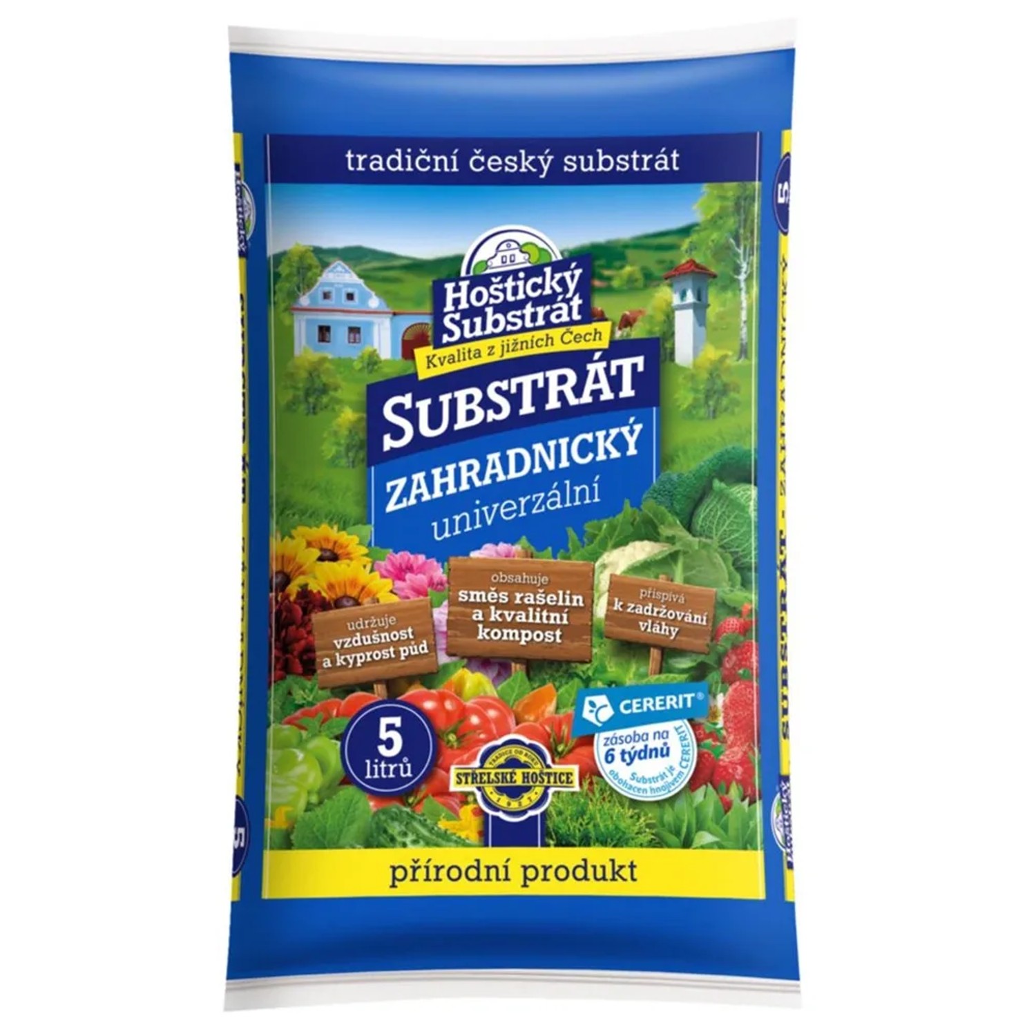 E-shop Hoštický Substrát univerzálny záhradnícky 5 l
