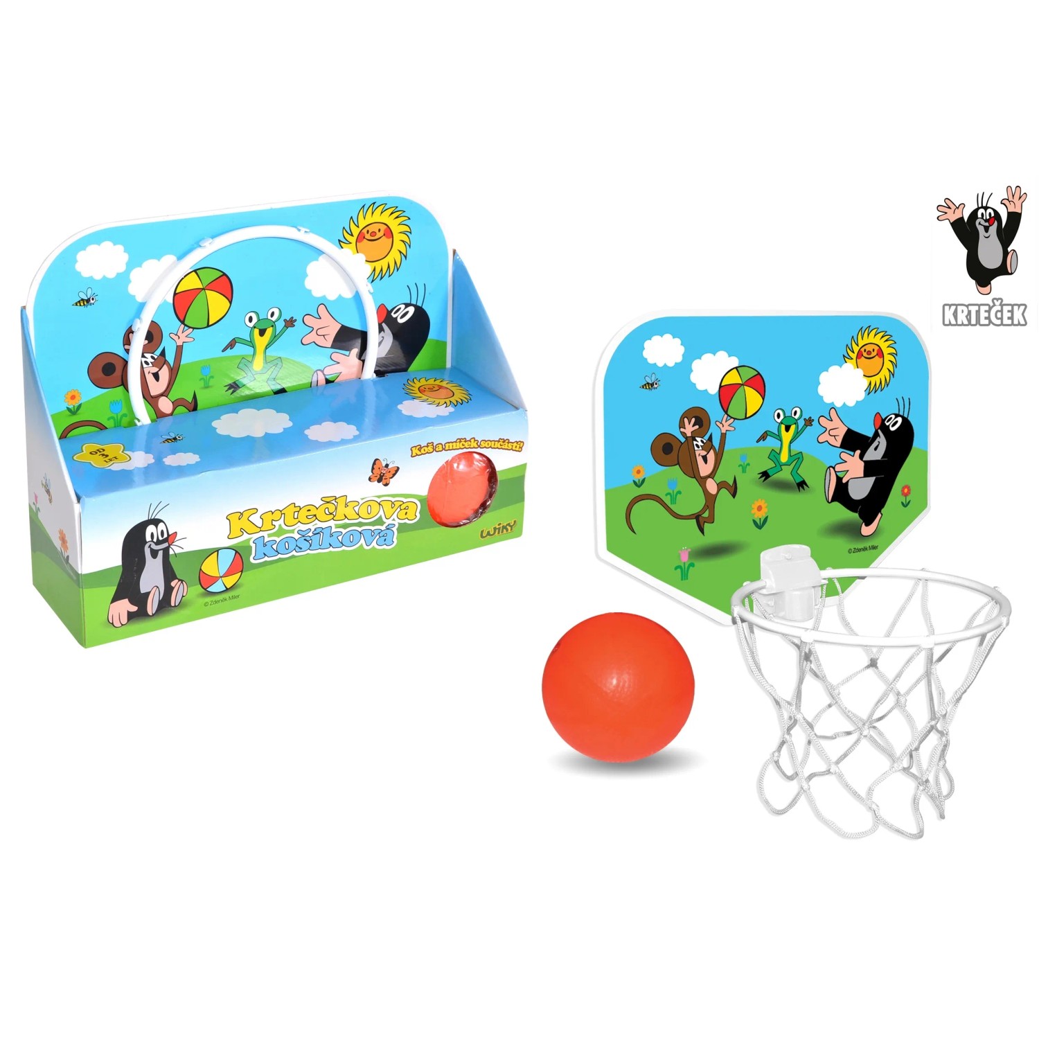 E-shop Wiky Basketbal set Krtko 33 x 25 cm