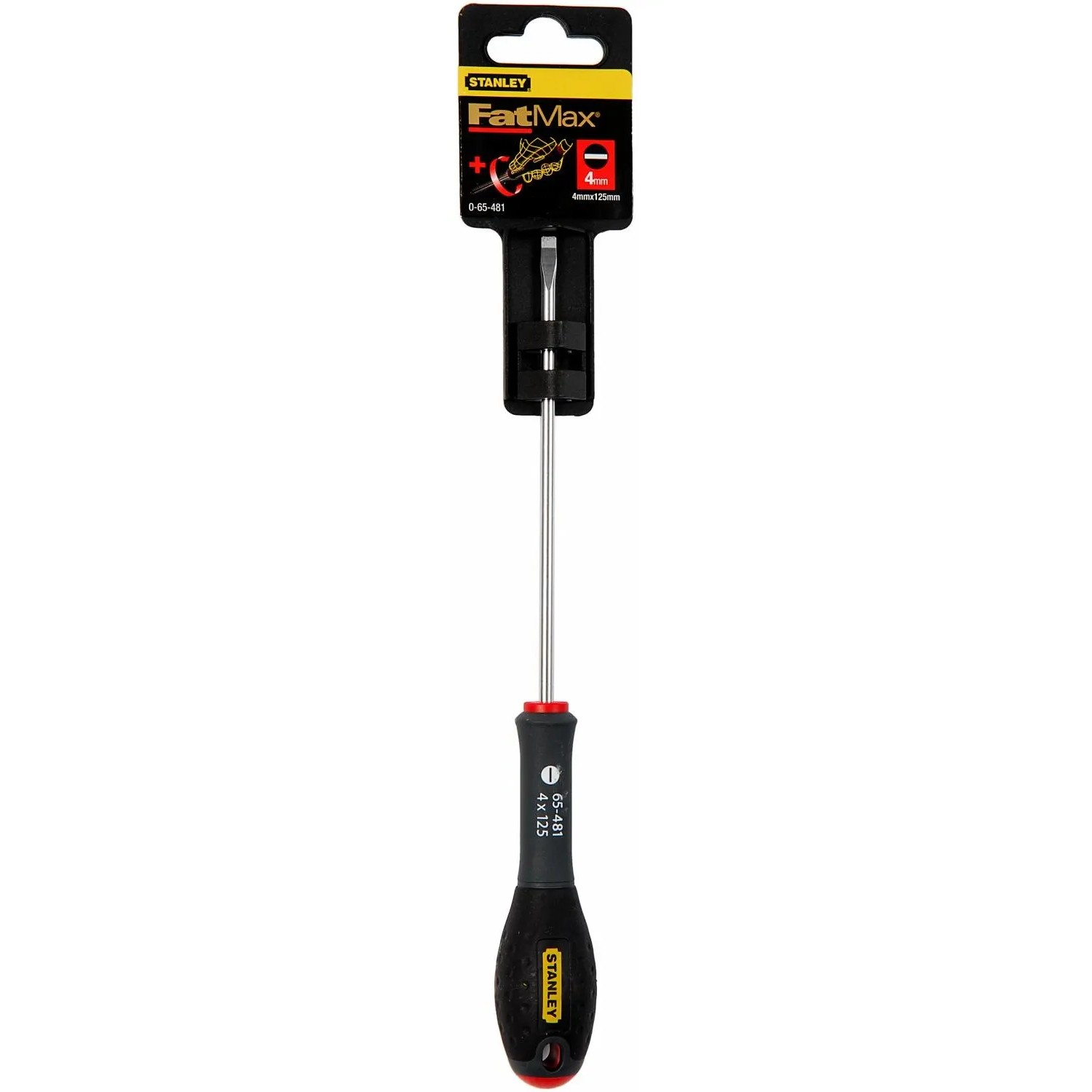 E-shop STANLEY FATMAX Skrutkovač plochý SL 4,0 x 125 mm