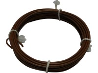 Oznamovací vodič H07V-U hnedý 1,5 mm2 10 m