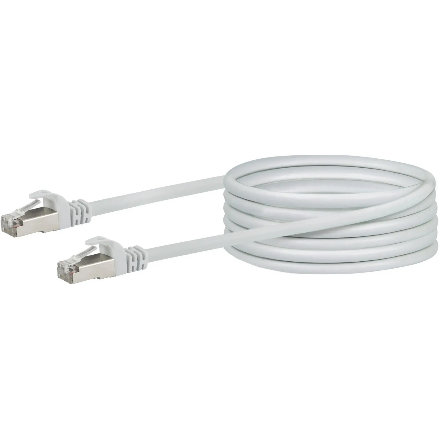 E-shop Schwaiger Sieťový kábel CAT 6 (SF/UTP) konektor RJ45 > konektor RJ45 15 m biely