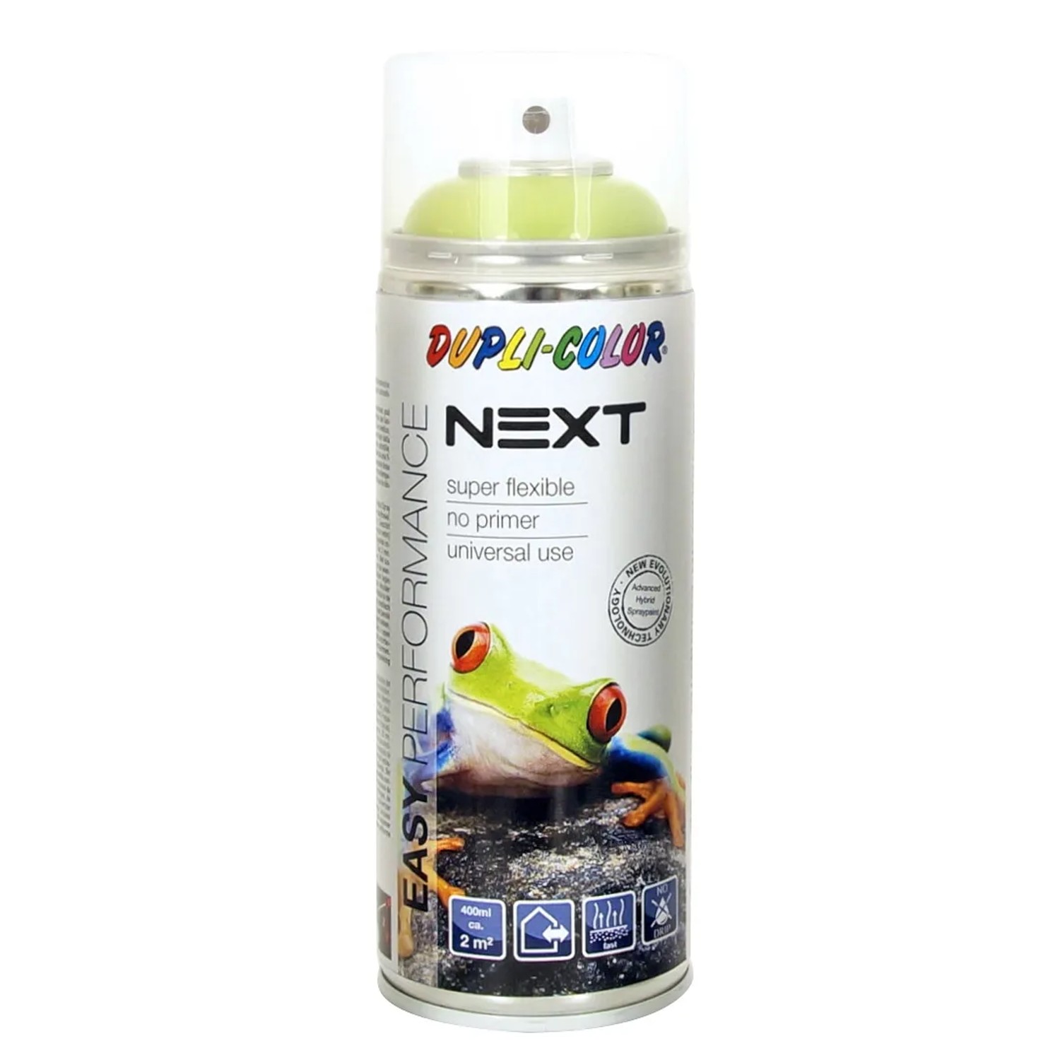 E-shop DUPLI-COLOR Univerzálny lak v spreji NEXT bersfarebná lesklá 400 ml