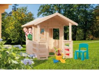 Maone Drevený detský domček ESTER, 114 x 186 x 150 cm