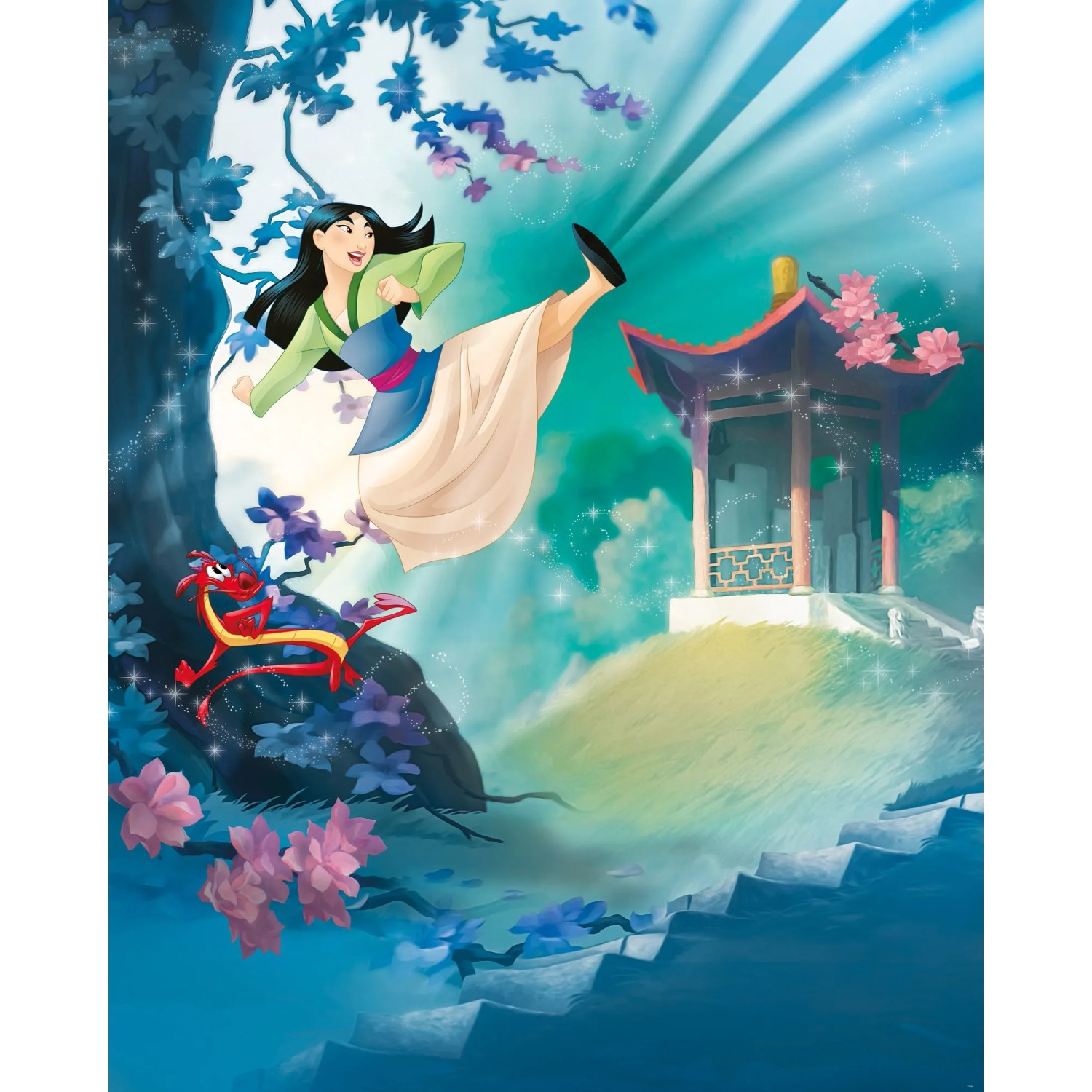 E-shop Komar Vliesová fototapeta Mulan 200 x 250 cm