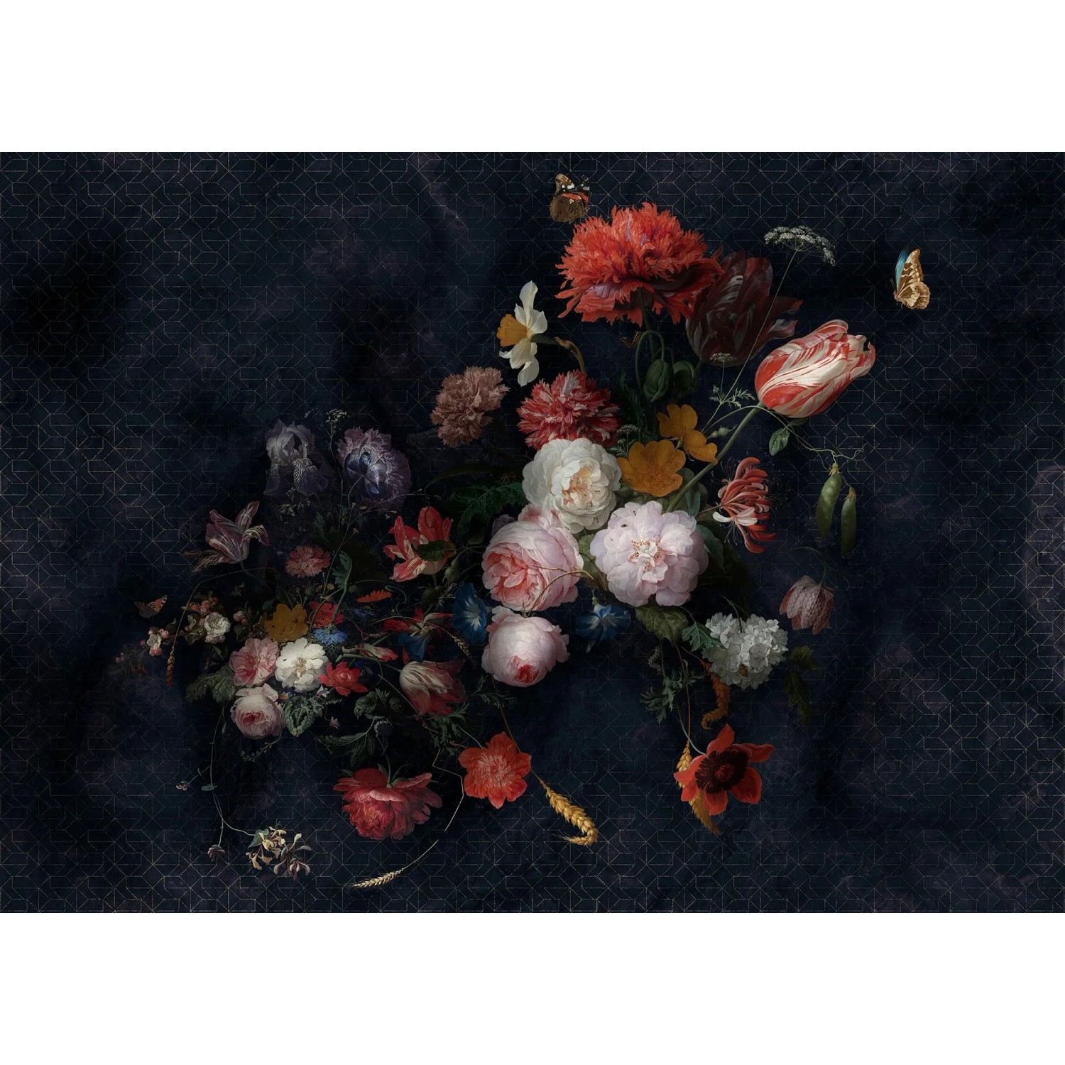 E-shop Komar Vliesová fototapeta Amsterdam Flowers 350 x 250 cm