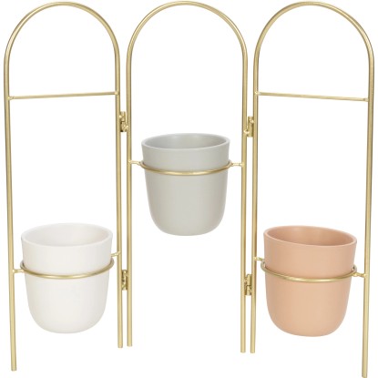 Skladací stojan na kvety