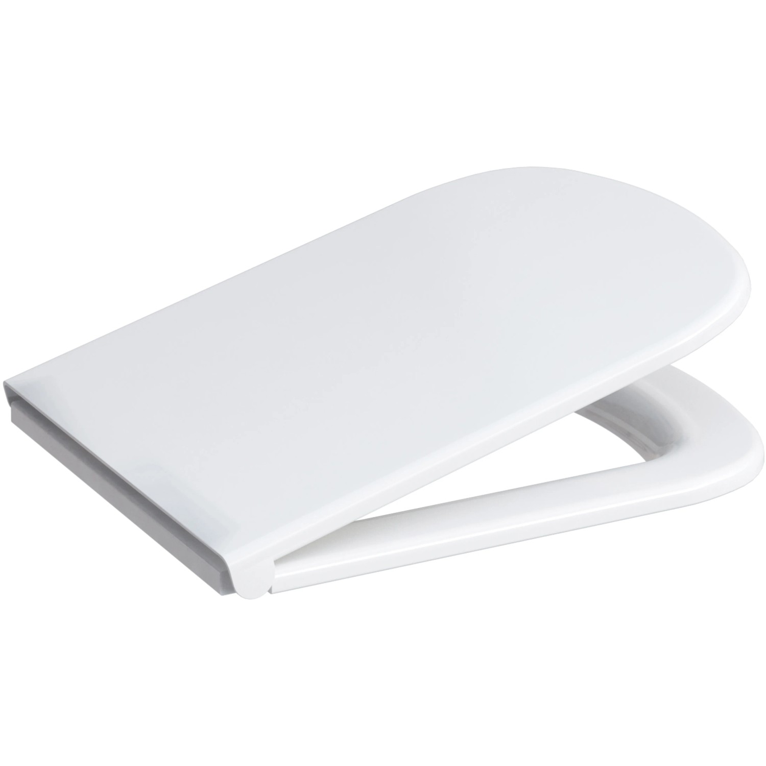 E-shop Cersanit WC doska Colour s automatickým sklápaním, duroplast, biela