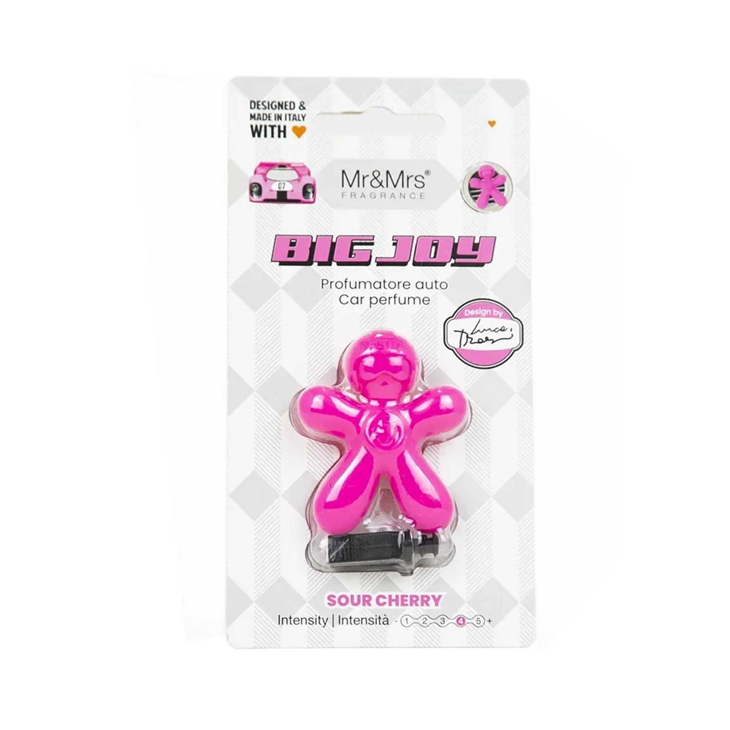 E-shop Mr. & Mrs. Osviežovač vzduchu do auta Big Joy Fuschia Sour Cherry