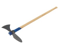 LUX Motyka Dudok kovaná s násadou 105 cm z jaseňového dreva