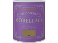 Rust-Oleum Kriedová farba na nábytok, metalická zlatá matná, 750 ml