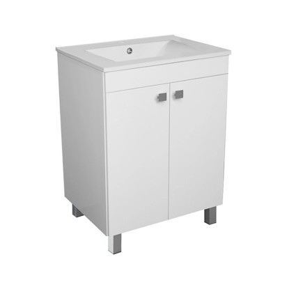 Kúpeľňová skrinka SARA 60 s umývadlom, 601 x 840 x 460 mm