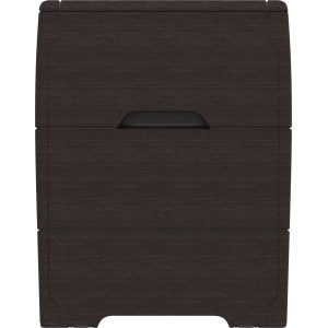 Duramax Durabox 270L univerzálny úložný box hnedý, plastový, s rukoväťou.