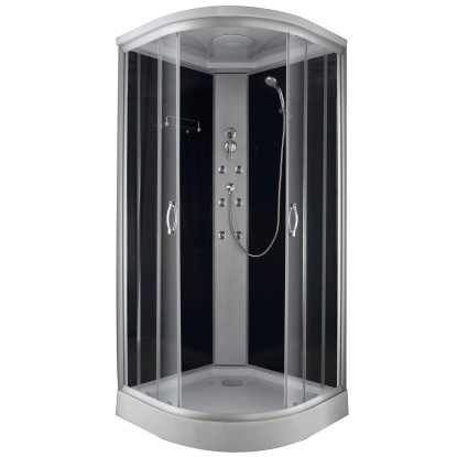 Sanotechnik Kompletný hydromasážny sprchový box Relax TC07, 90 x 90 x 215 cm