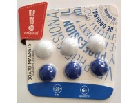 Bondecor Súprava magnetov na tabule, 6 ks